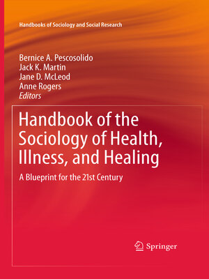 cover image of Handbook of the Sociology of Health, Illness, and Healing